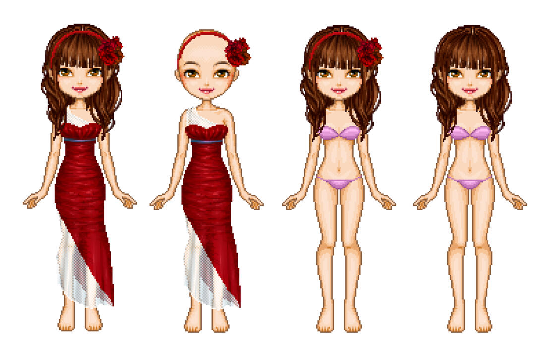 old art for Virtual Popstar